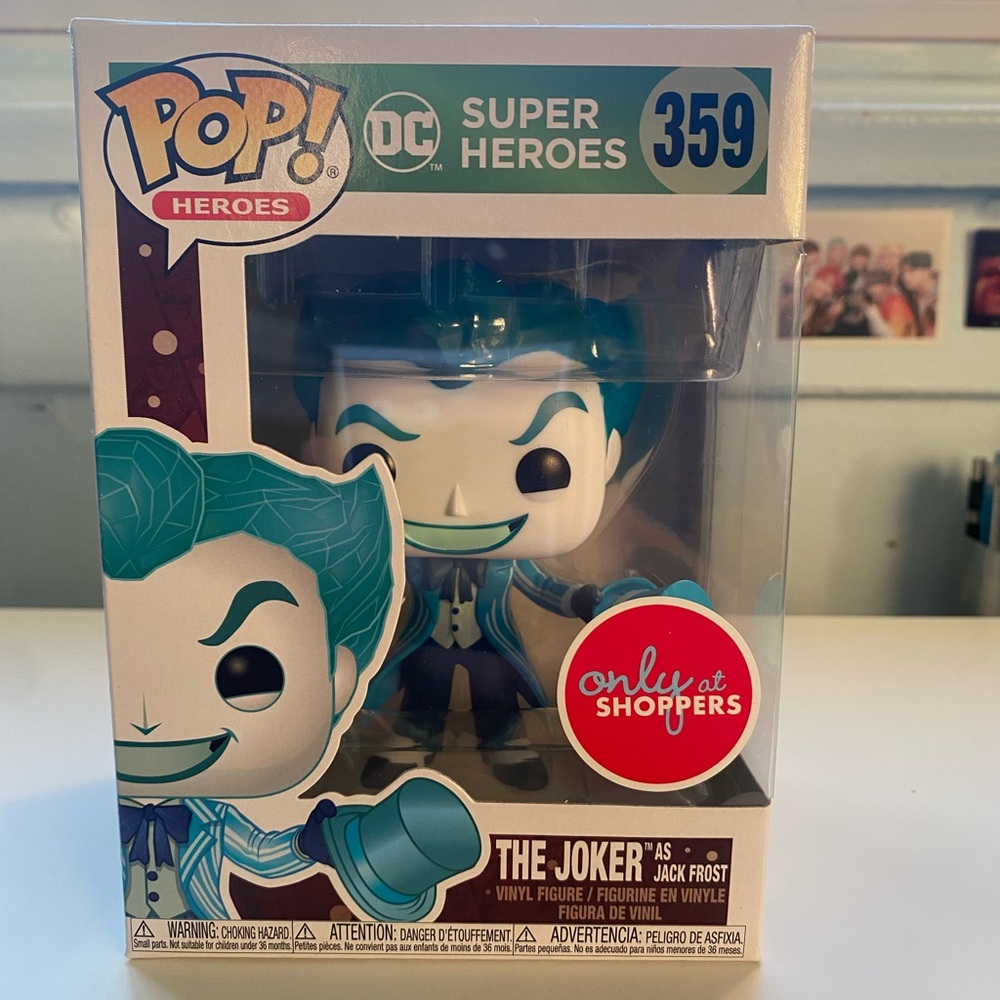 Jack Frost Pop Funko Shoppers exclusive